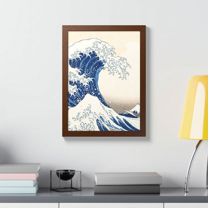 Great Wave off Kanagawa Framed Poster - Hokusai Japanese Ukiyo-e Wall Art