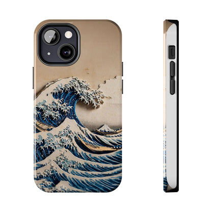 Japanese Great Wave Phone Case | Hokusai Katsushika 3D Art | Edo Era Masterpiece | Fuji Mountain