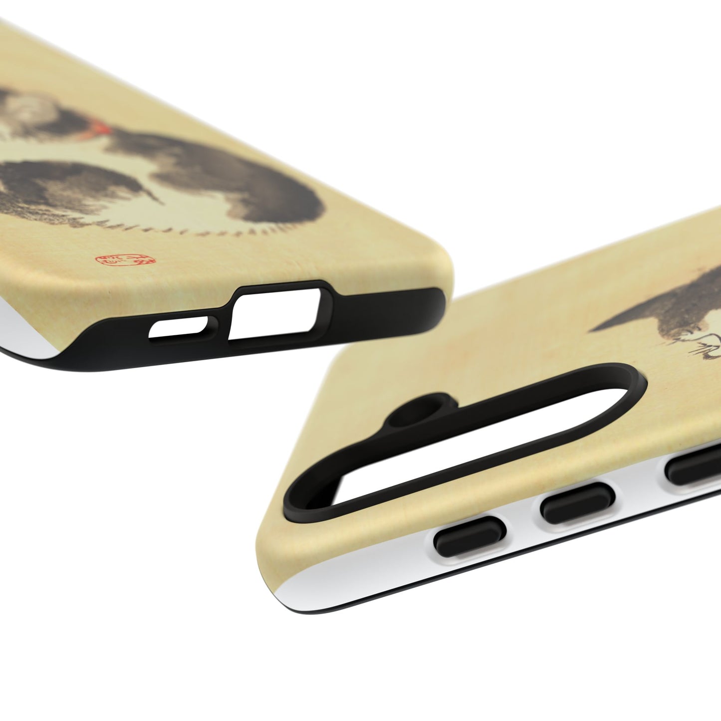 Sleeping Cat iPhone Case | Meiji Era Japanese Ink Painting | Ukiyo-e Art Phone Case | Vintage Japan Cat Gift