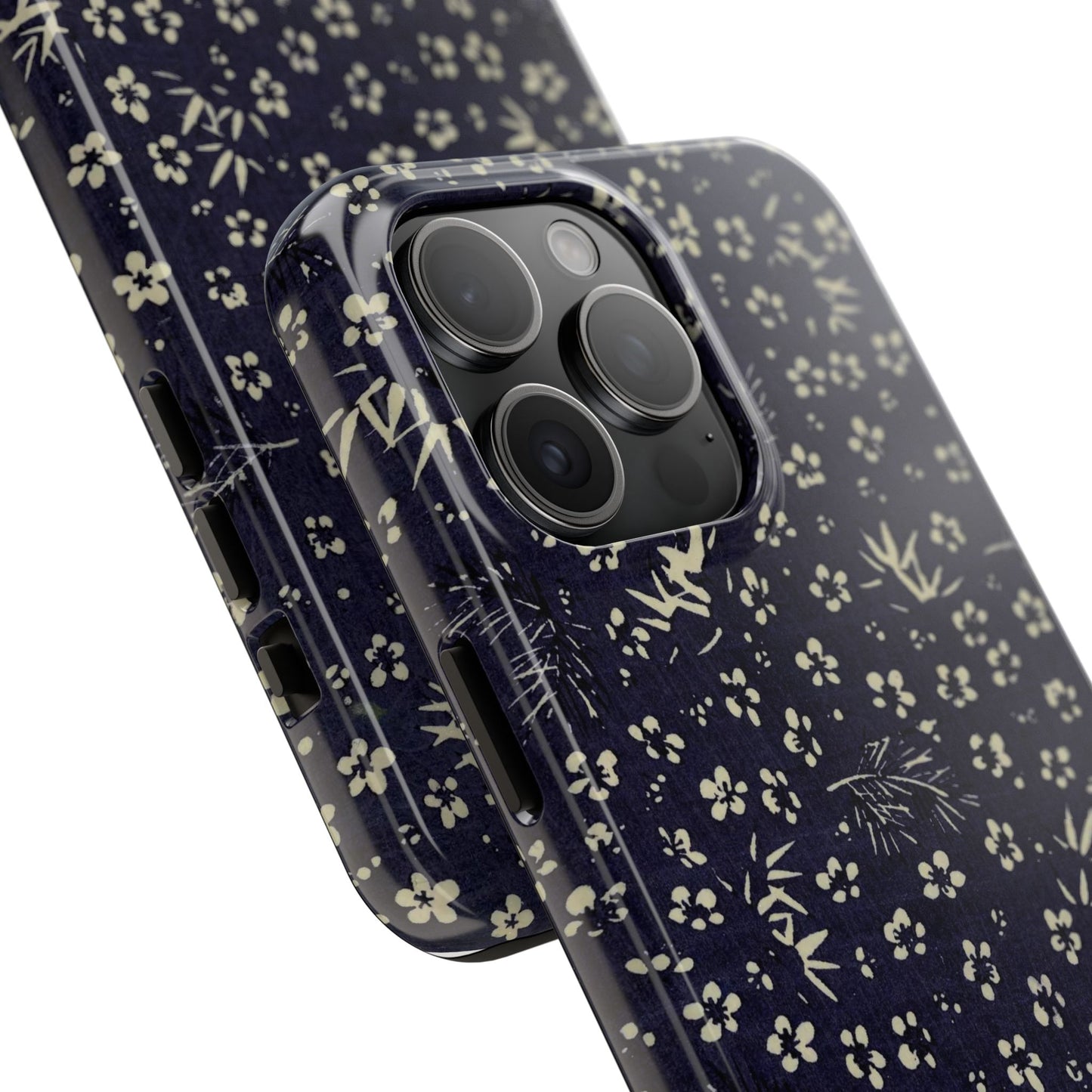 Taisho Era Shochikubai Phone Case | 1926 Pine, Bamboo & Plum | Japanese Chiyogami Art