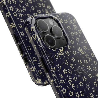 Taisho Era Shochikubai Phone Case | 1926 Pine, Bamboo & Plum | Japanese Chiyogami Art