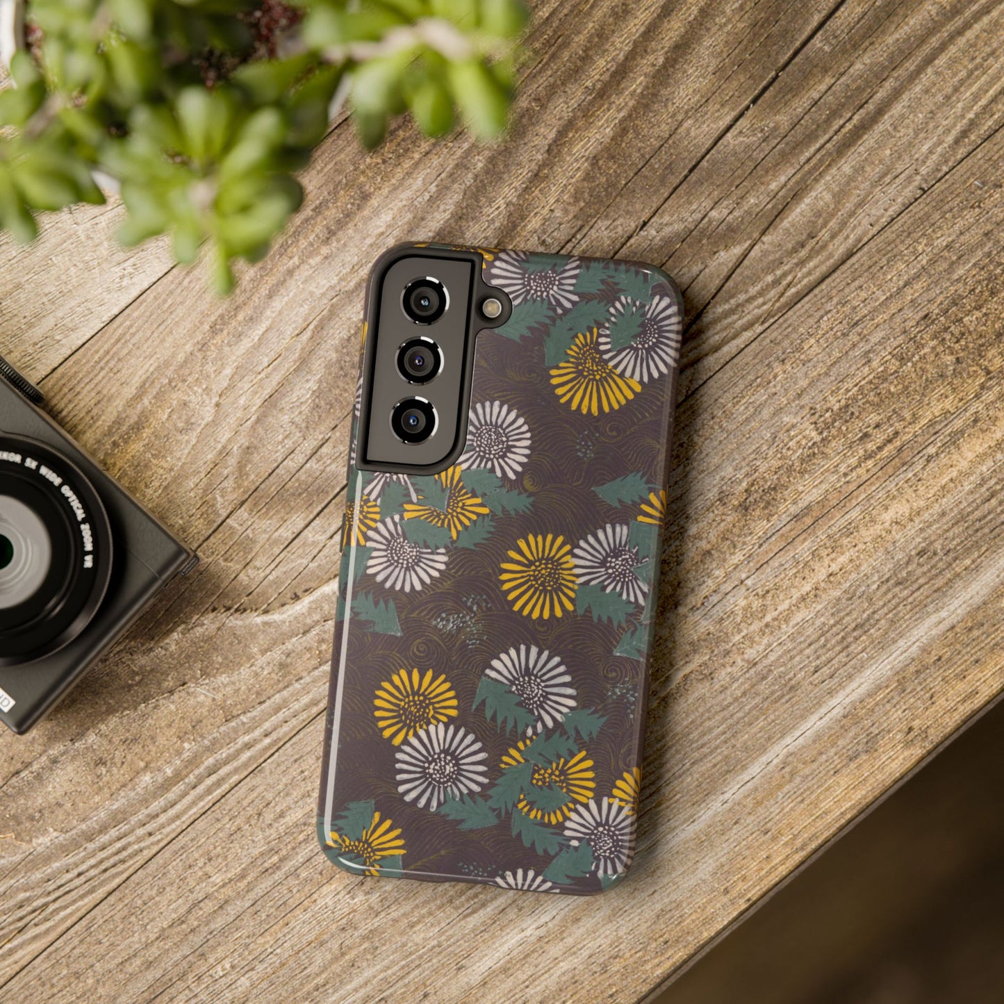 Japanese Dandelion Phone Case | Kamisaka Sekka Zuanbyakushu 1901 | Meiji Era Floral Art