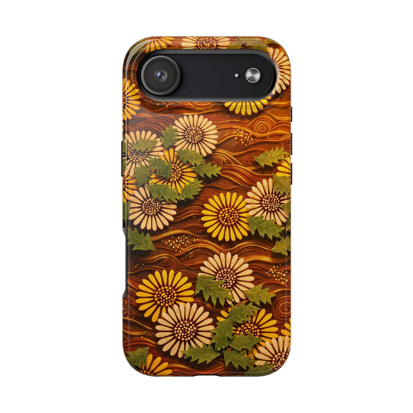 Japanese Dandelion Sunset Glow Tough Phone Case | Kamisaka Sekka 1901 | Meiji Era Art