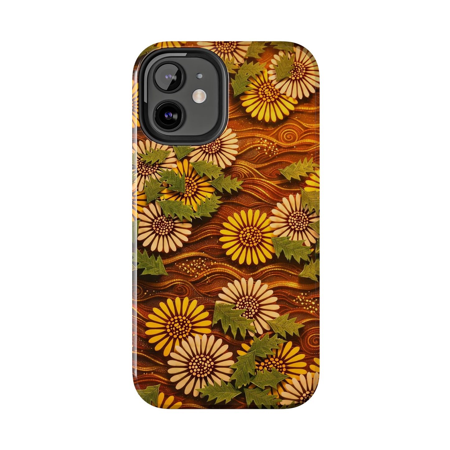 Japanese Dandelion Sunset Glow Tough Phone Case | Kamisaka Sekka 1901 | Meiji Era Art