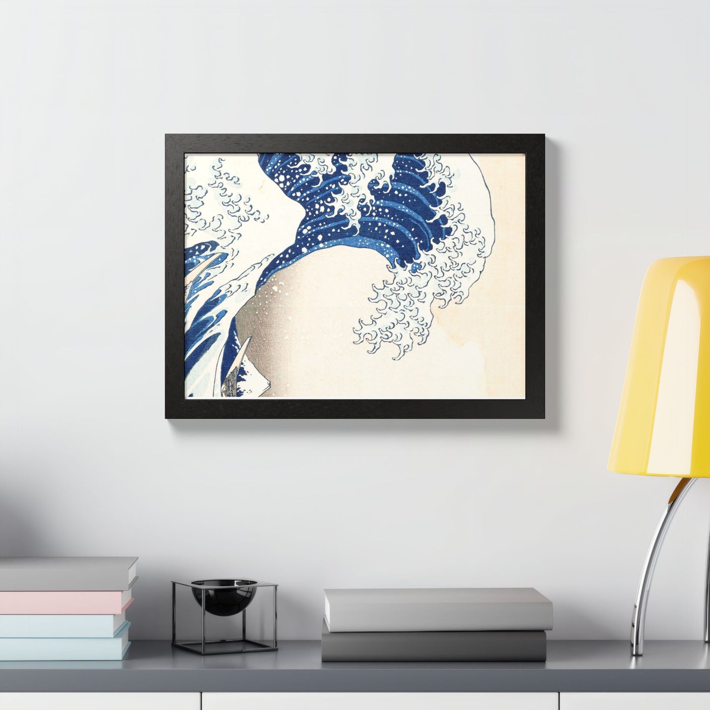 Great Wave off Kanagawa Framed Poster - Hokusai Japanese Ukiyo-e Wall Art
