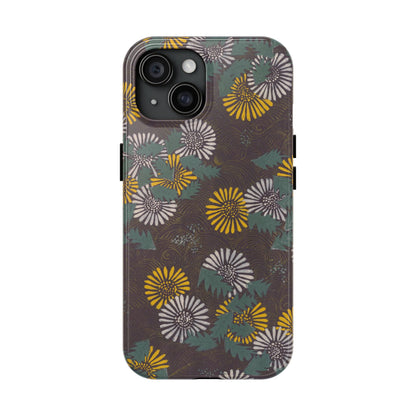 Japanese Dandelion Phone Case | Kamisaka Sekka Zuanbyakushu 1901 | Meiji Era Floral Art