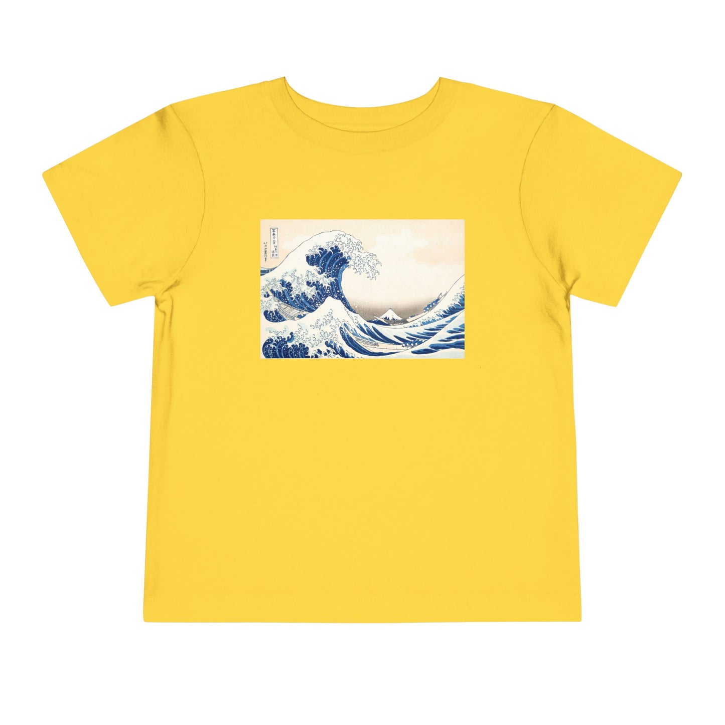 Great Wave off Kanagawa Toddler T-Shirt - Hokusai Japanese Art Kids Tee