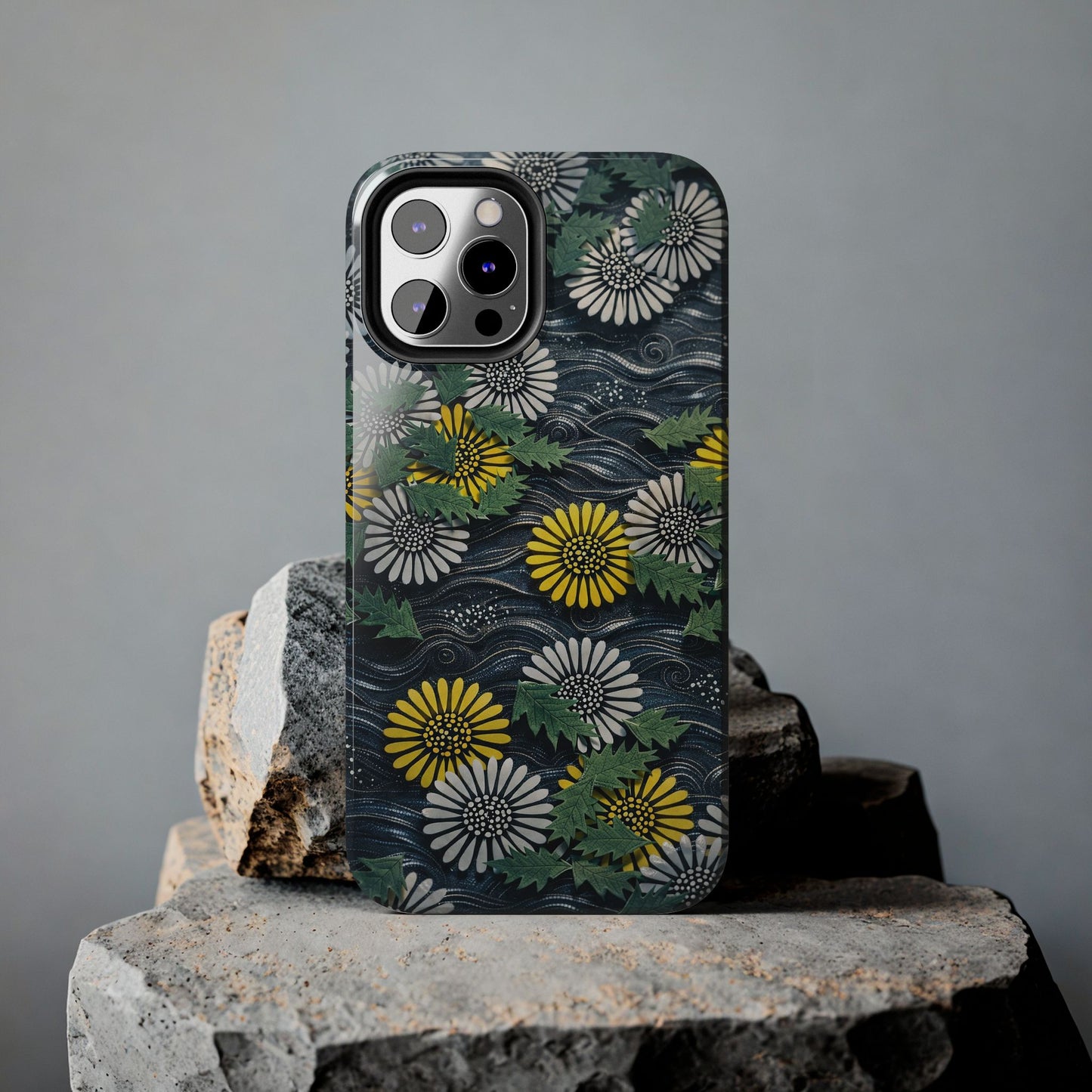 Japanese Dandelion Moonlight Tough Phone Case | Kamisaka Sekka 1901 | Meiji Era Art