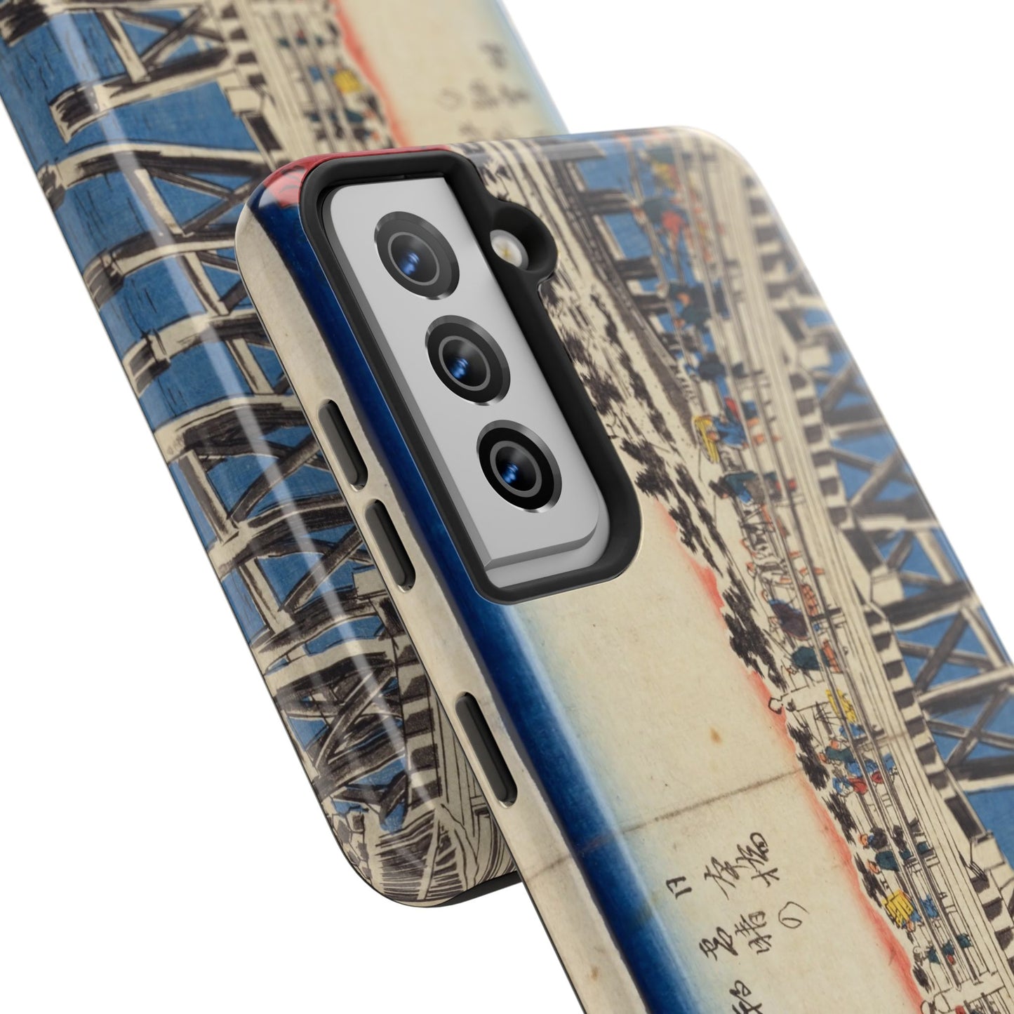 浮世絵ブリッジ・ミニマルスマホケース Ukiyo-e Bridge Minimalist Phone Case