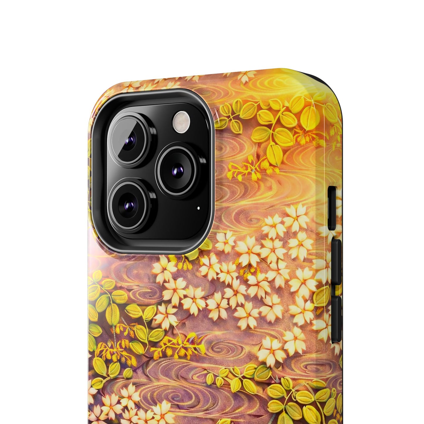 Sakura River Morning Light Phone Case – Japanese Chiyogami Inspired