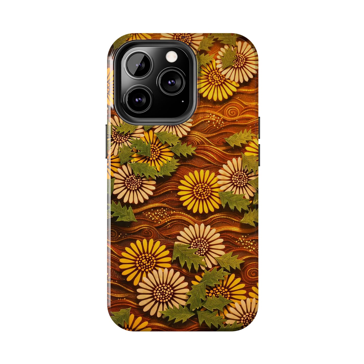 Japanese Dandelion Sunset Glow Tough Phone Case | Kamisaka Sekka 1901 | Meiji Era Art