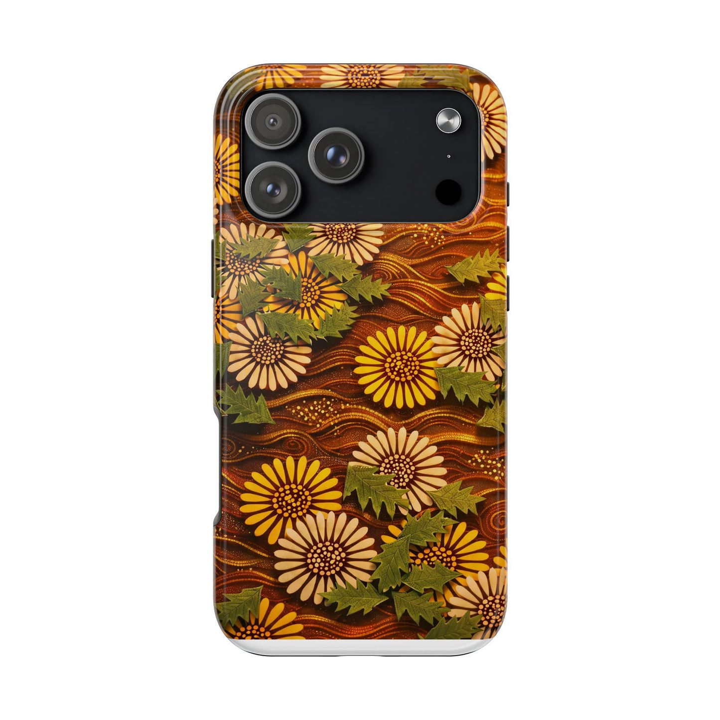 Japanese Dandelion Sunset Glow Tough Phone Case | Kamisaka Sekka 1901 | Meiji Era Art