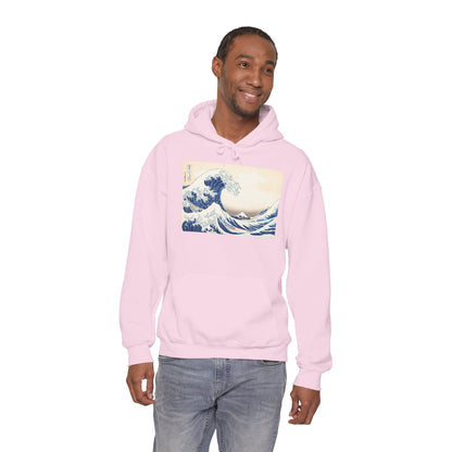 Great Wave off Kanagawa Hoodie - Hokusai Japanese Ukiyo-e Unisex Sweatshirt