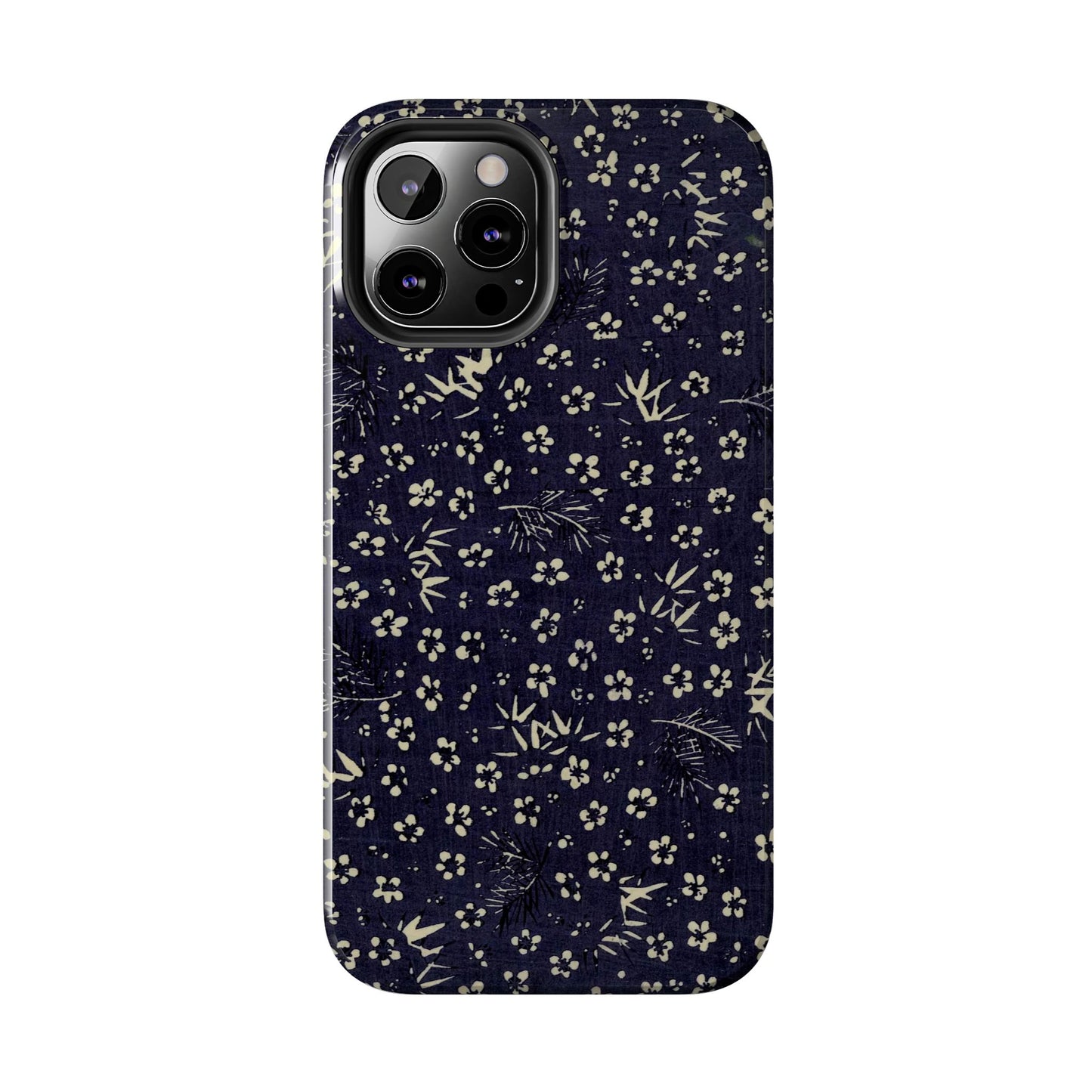 Taisho Era Shochikubai Phone Case | 1926 Pine, Bamboo & Plum | Japanese Chiyogami Art
