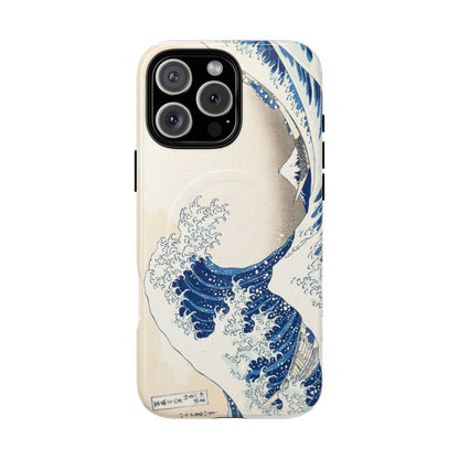 Great Wave off Kanagawa Tough Magnetic Phone Case - Hokusai Japanese Ukiyo-e Art