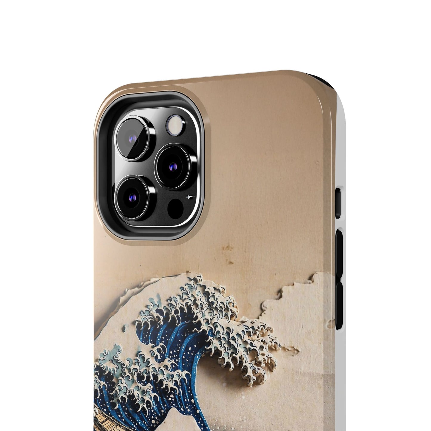 Japanese Great Wave Phone Case | Hokusai Katsushika 3D Art | Edo Era Masterpiece | Fuji Mountain