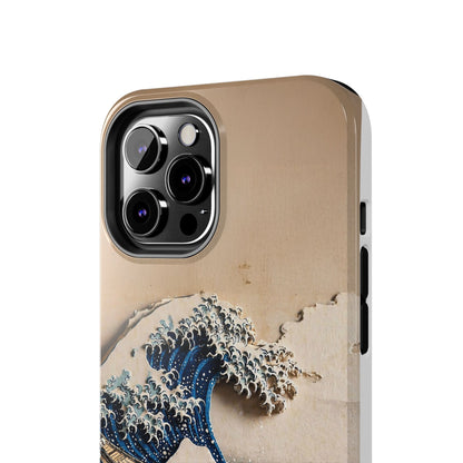 Japanese Great Wave Phone Case | Hokusai Katsushika 3D Art | Edo Era Masterpiece | Fuji Mountain