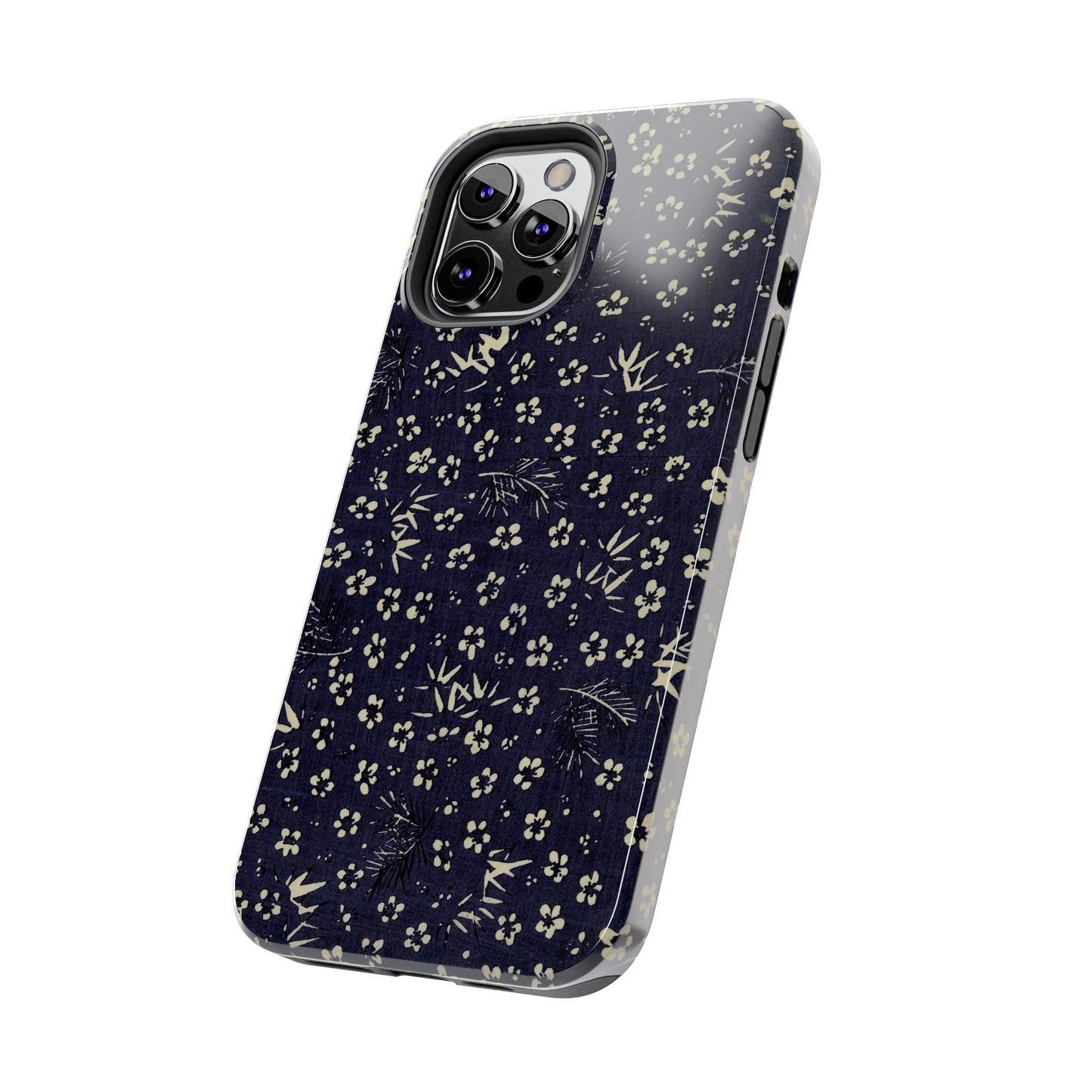 Taisho Era Shochikubai Phone Case | 1926 Pine, Bamboo & Plum | Japanese Chiyogami Art