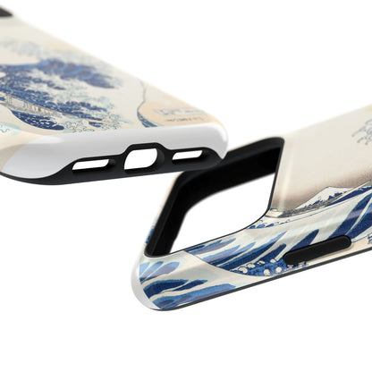 Hokusai "The Great Wave" Shockproof Phone Case | Edo Era Japanese Ukiyo-e Art | Dual Layer Protection