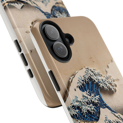 Japanese Great Wave Phone Case | Hokusai Katsushika 3D Art | Edo Era Masterpiece | Fuji Mountain