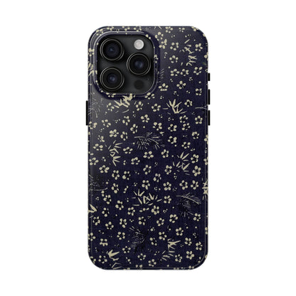 Taisho Era Shochikubai Phone Case | 1926 Pine, Bamboo & Plum | Japanese Chiyogami Art