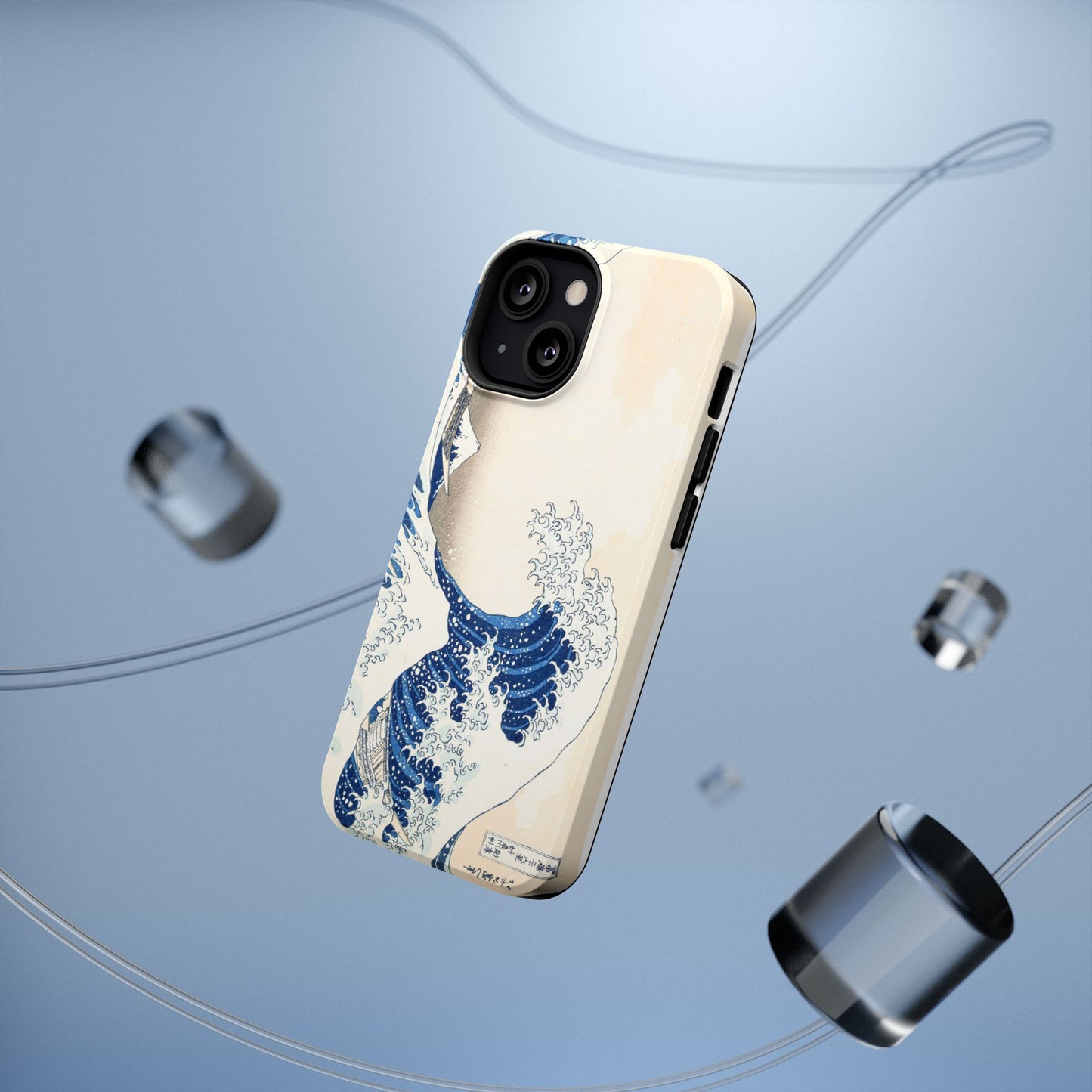 Hokusai "The Great Wave" Shockproof Phone Case | Edo Era Japanese Ukiyo-e Art | Dual Layer Protection