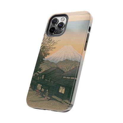 Kawase Hasui "Yuicho Village & Mount Fuji" Phone Case | 1935 Japanese Woodblock Art | Shin-Hanga