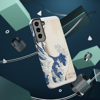 Hokusai "The Great Wave" Shockproof Phone Case | Edo Era Japanese Ukiyo-e Art | Dual Layer Protection