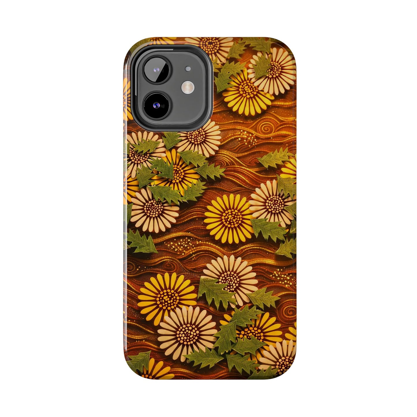 Japanese Dandelion Sunset Glow Tough Phone Case | Kamisaka Sekka 1901 | Meiji Era Art