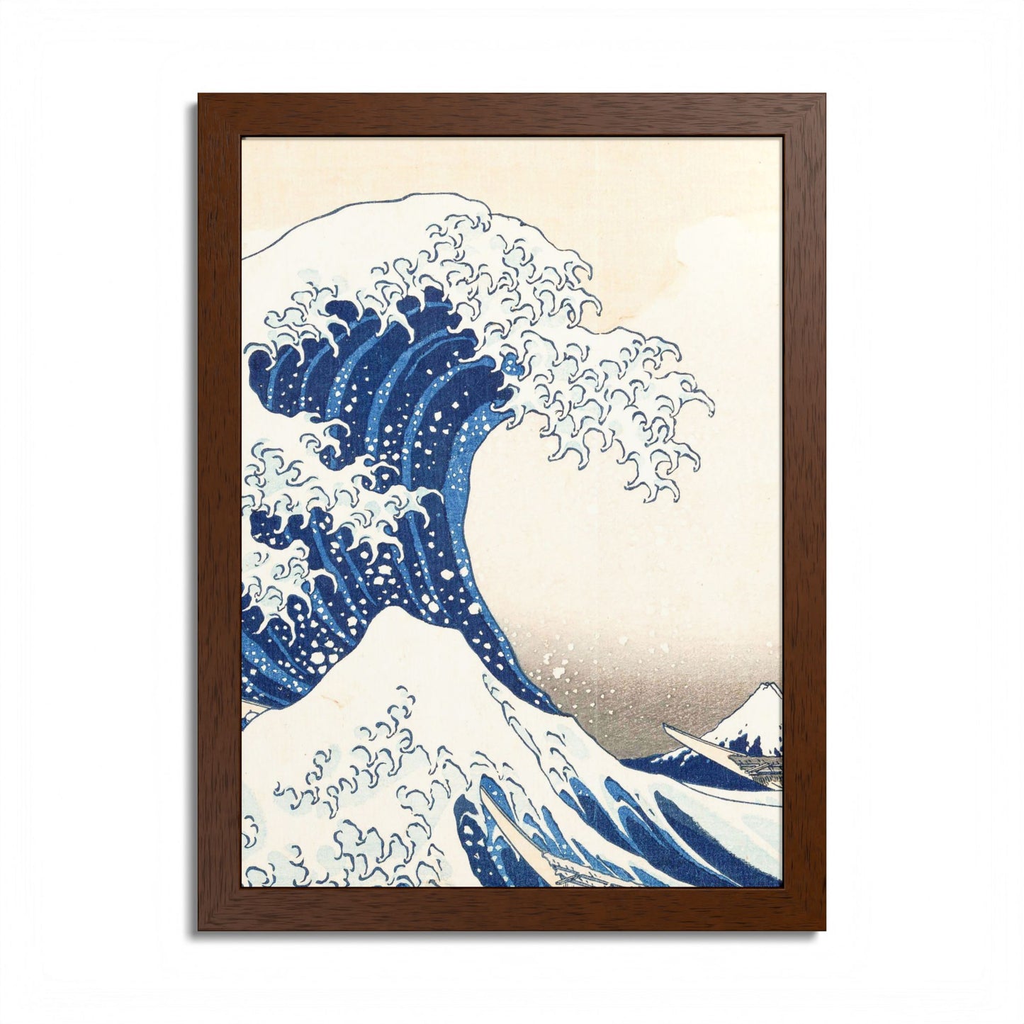 Great Wave off Kanagawa Framed Poster - Hokusai Japanese Ukiyo-e Wall Art