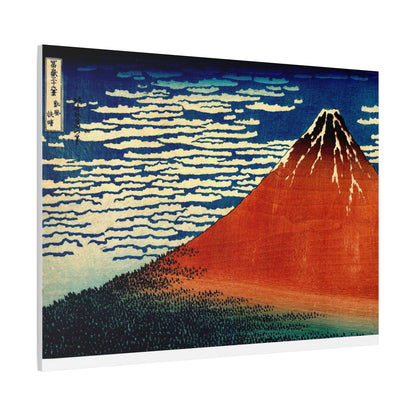 Red Fuji Canvas Print - Hokusai Fine Wind Clear Morning Japanese Ukiyo-e Wall Art