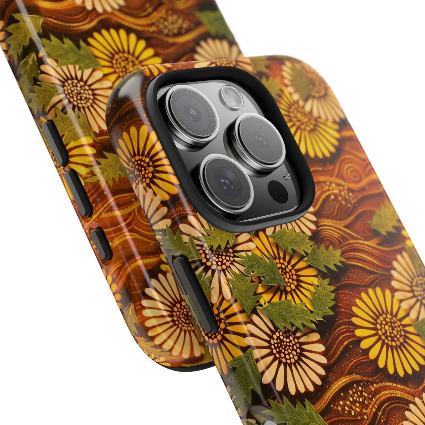 Japanese Dandelion Sunset Glow Tough Phone Case | Kamisaka Sekka 1901 | Meiji Era Art