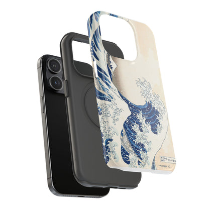 Hokusai "The Great Wave" Shockproof Phone Case | Edo Era Japanese Ukiyo-e Art | Dual Layer Protection