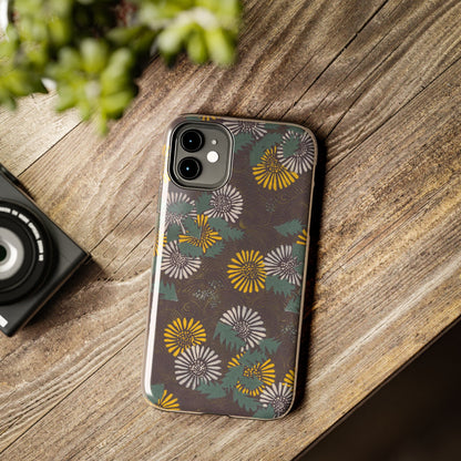 Japanese Dandelion Phone Case | Kamisaka Sekka Zuanbyakushu 1901 | Meiji Era Floral Art