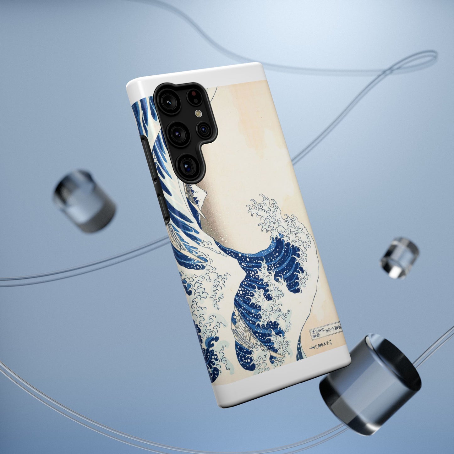 Hokusai "The Great Wave" Shockproof Phone Case | Edo Era Japanese Ukiyo-e Art | Dual Layer Protection