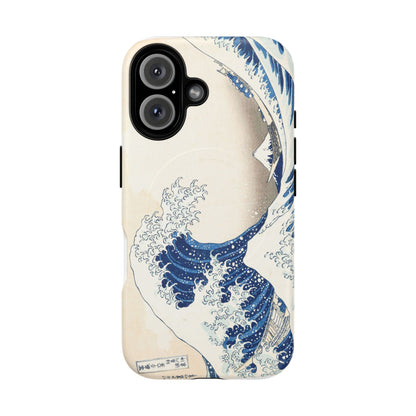 Great Wave off Kanagawa Tough Magnetic Phone Case - Hokusai Japanese Ukiyo-e Art
