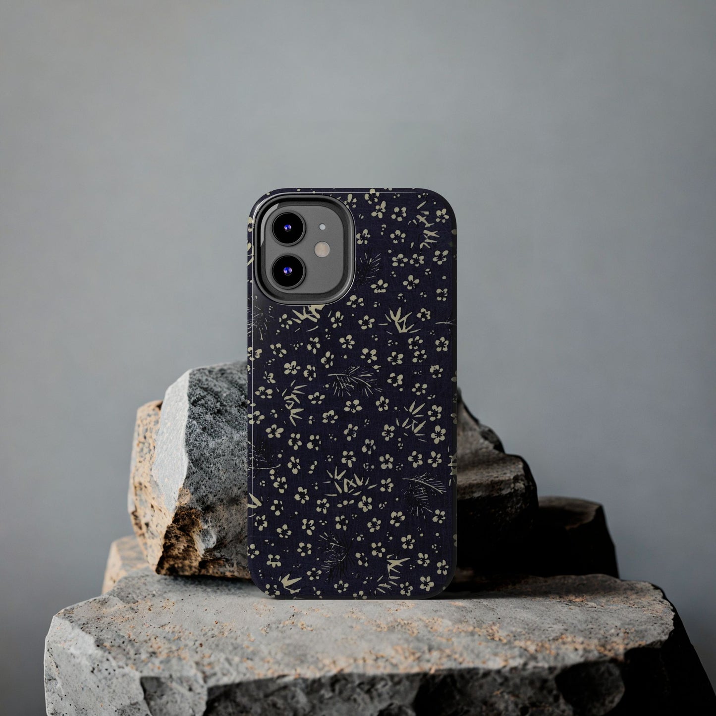 Taisho Era Shochikubai Phone Case | 1926 Pine, Bamboo & Plum | Japanese Chiyogami Art