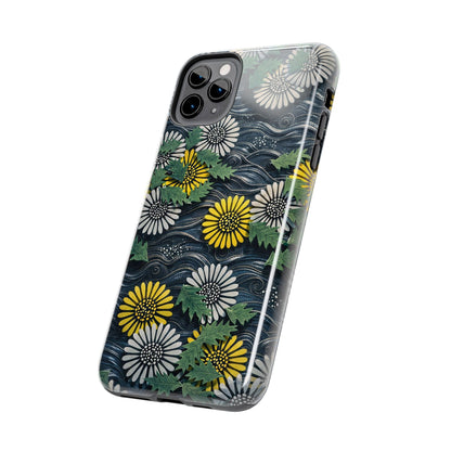 Japanese Dandelion Moonlight Tough Phone Case | Kamisaka Sekka 1901 | Meiji Era Art