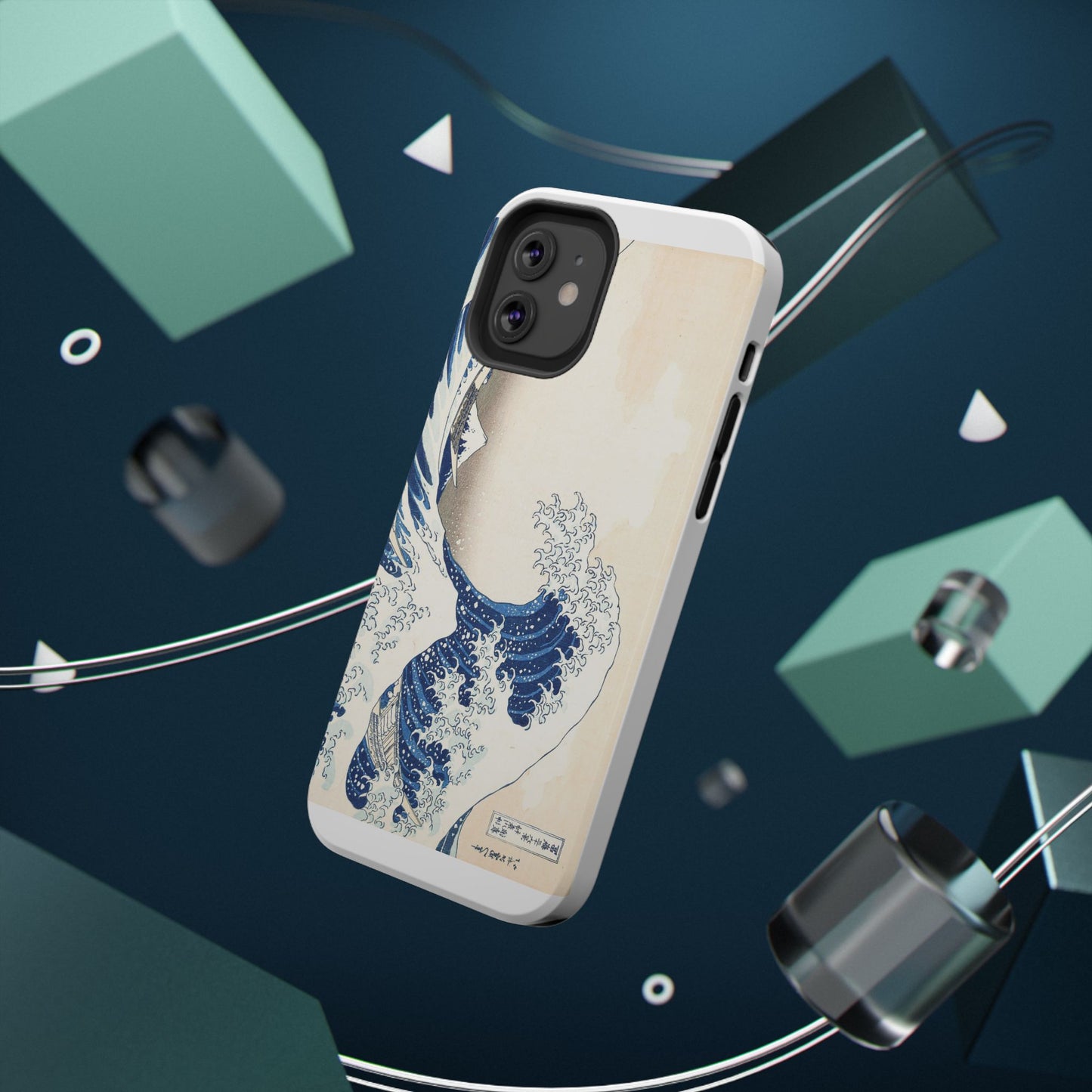 Hokusai "The Great Wave" Shockproof Phone Case | Edo Era Japanese Ukiyo-e Art | Dual Layer Protection