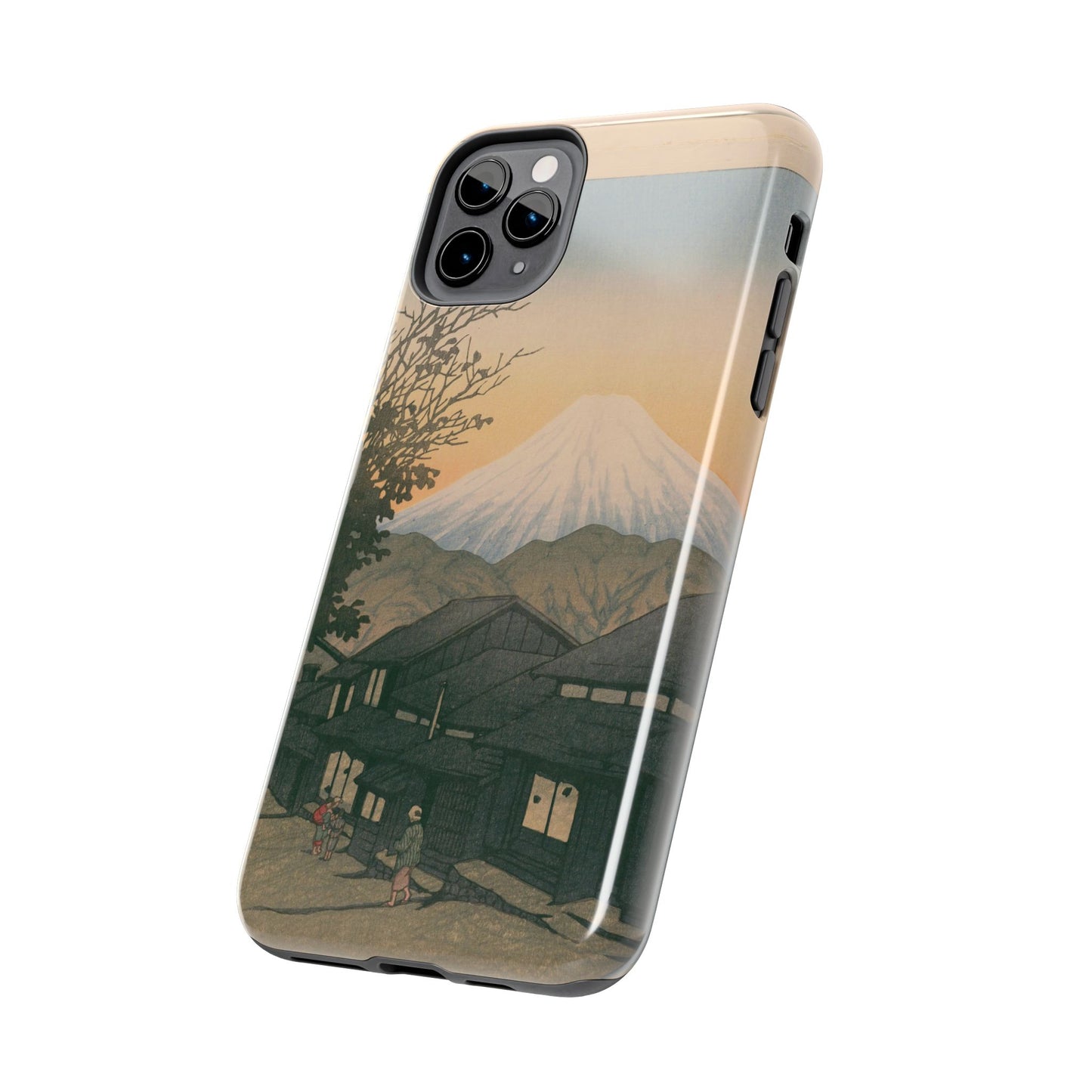 Kawase Hasui "Yuicho Village & Mount Fuji" Phone Case | 1935 Japanese Woodblock Art | Shin-Hanga
