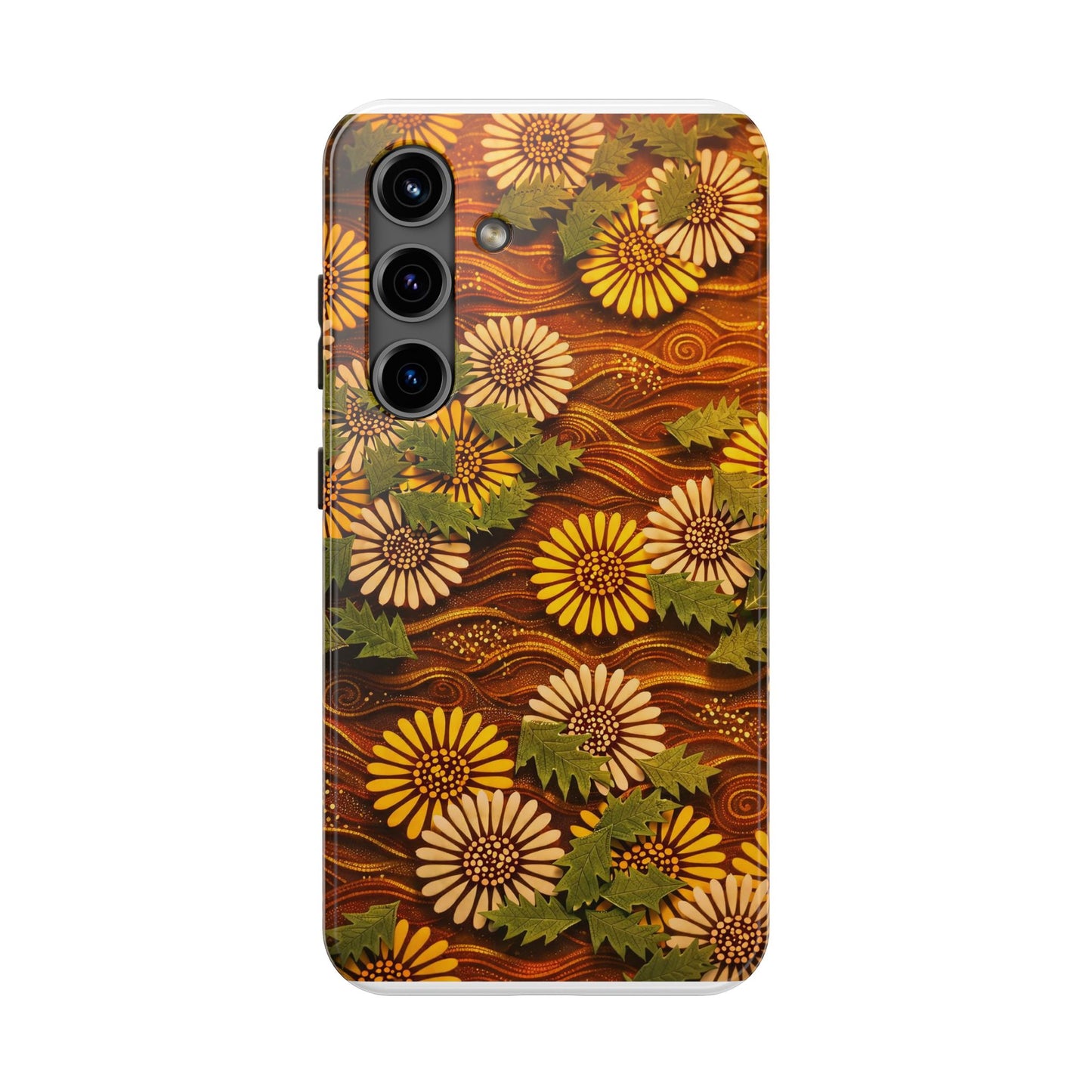 Japanese Dandelion Sunset Glow Tough Phone Case | Kamisaka Sekka 1901 | Meiji Era Art