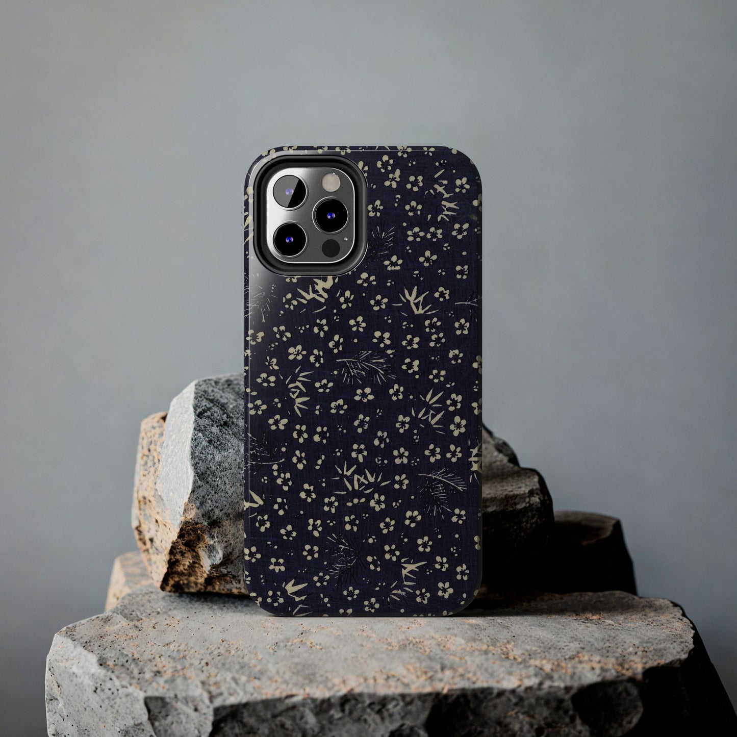 Taisho Era Shochikubai Phone Case | 1926 Pine, Bamboo & Plum | Japanese Chiyogami Art