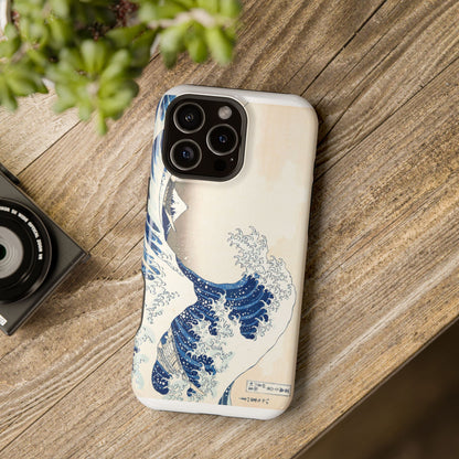 Hokusai "The Great Wave" Shockproof Phone Case | Edo Era Japanese Ukiyo-e Art | Dual Layer Protection