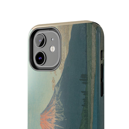 Red Fuji Japanese Ukiyo-e Phone Case - Hokusai Mount Fuji Art Cover