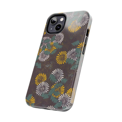 Japanese Dandelion Phone Case | Kamisaka Sekka Zuanbyakushu 1901 | Meiji Era Floral Art