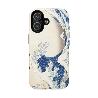 Great Wave off Kanagawa Tough Magnetic Phone Case - Hokusai Japanese Ukiyo-e Art