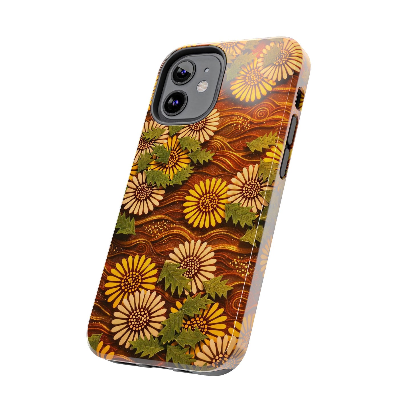 Japanese Dandelion Sunset Glow Tough Phone Case | Kamisaka Sekka 1901 | Meiji Era Art