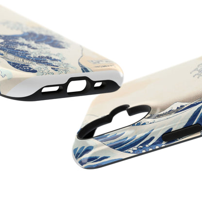 Hokusai "The Great Wave" Shockproof Phone Case | Edo Era Japanese Ukiyo-e Art | Dual Layer Protection