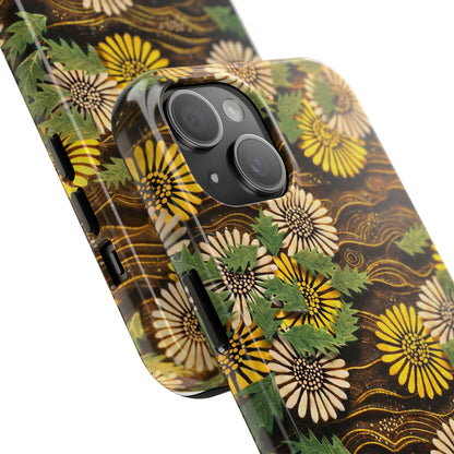 Japanese Dandelion Tough Phone Case | Kamisaka Sekka Zuanbyakushu 1901 | Meiji Era Art
