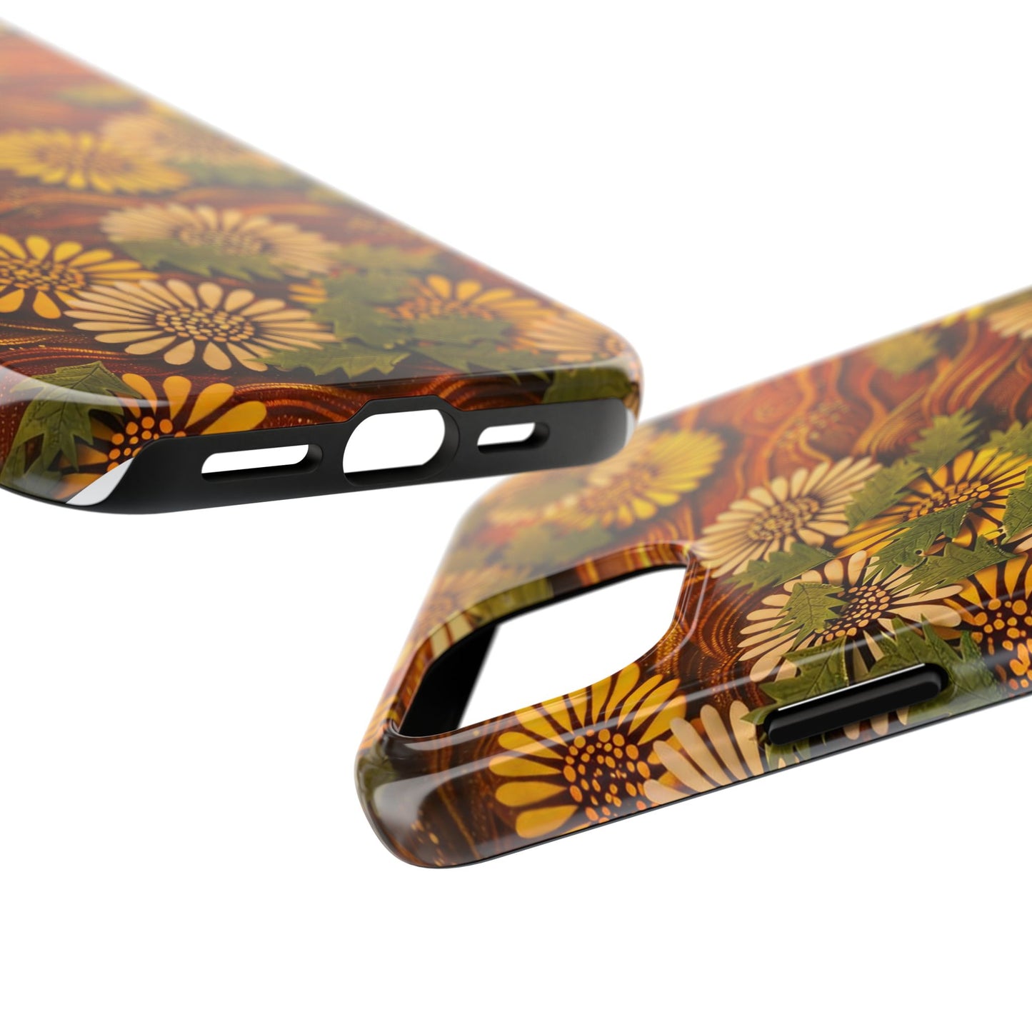 Japanese Dandelion Sunset Glow Tough Phone Case | Kamisaka Sekka 1901 | Meiji Era Art